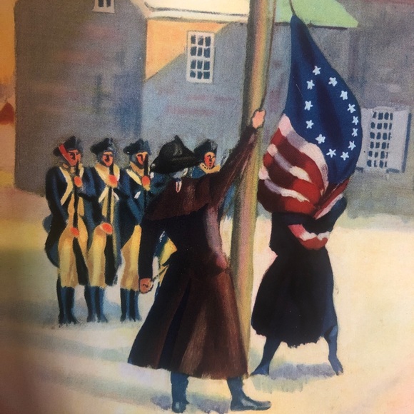 Valley Forge Beer Scheidt’s Rams Head 12” serving tray 1976 George Washington - Picture 8 of 9